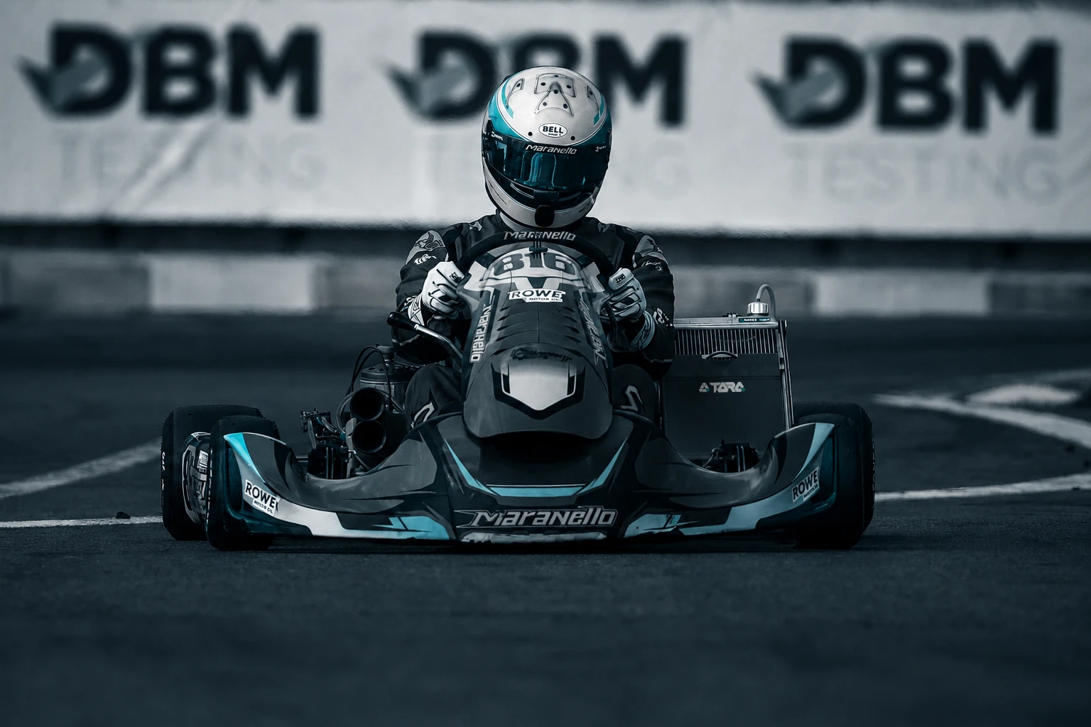 Łukasz Kaszuba racing his Maranello kart – Polish Karting Champion 2025 DD2